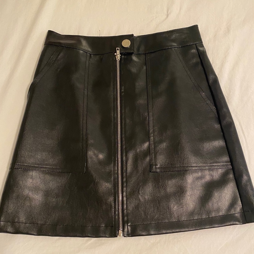 Princess Polly Leather Skirt